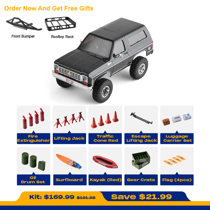 FMS 1:24 FCX24 Chevrolet K5 Blazer RTR