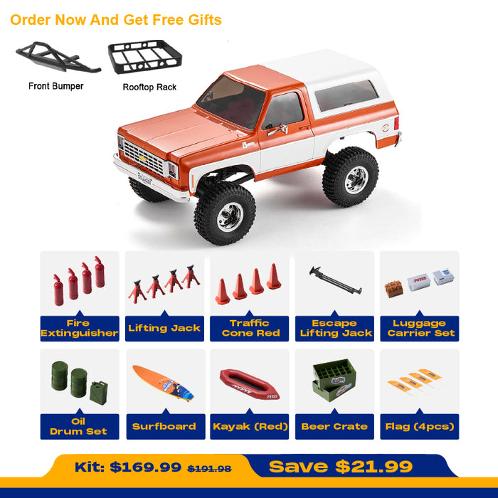 FMS 1:24 FCX24 Chevrolet K5 Blazer RTR