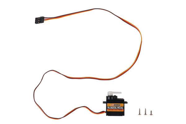 9g digital metal gear servo with 460mm wire and screws for RC models
