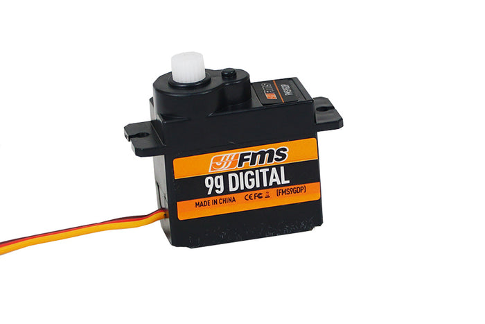 FMS 9g digital servo with wire, suitable for various RC models