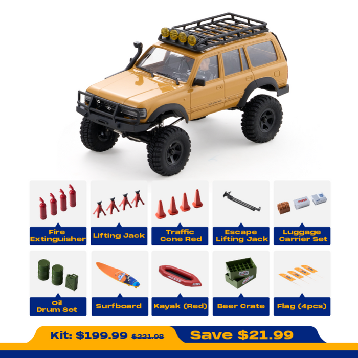FMS 1:18 FCX18 LC80 Toyota Land Cruiser 80 V2 RTR