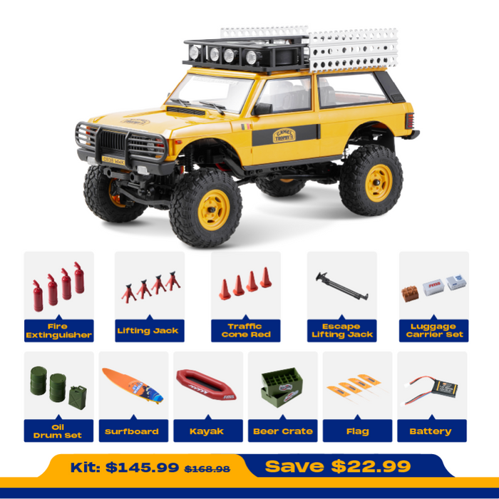 FMS 1:24 FCX24M Land Rover Camel Trophy Edition RTR